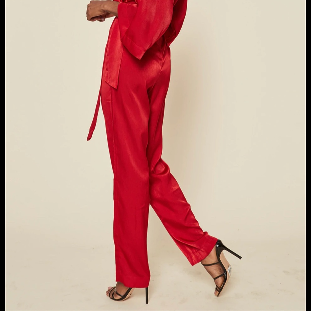 Red Jumpsuit - Picture 2 of 5